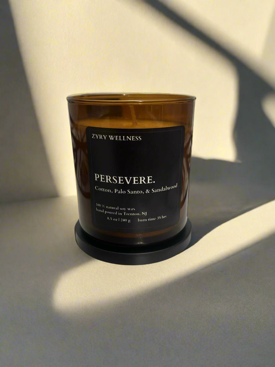 Persevere- Cotton, Palo Santo, Sandalwood