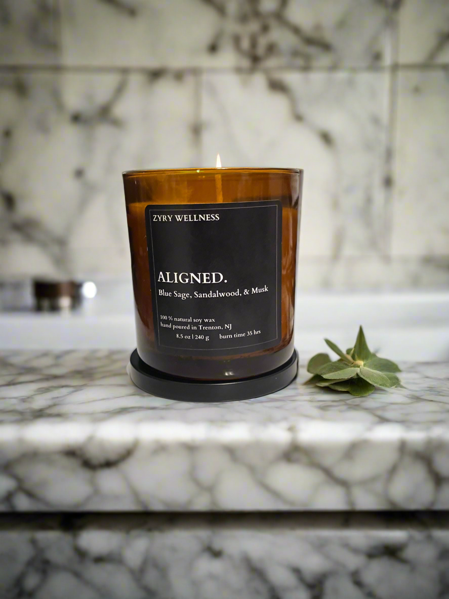 Aligned- Blue Sage, Sandalwood, Musk