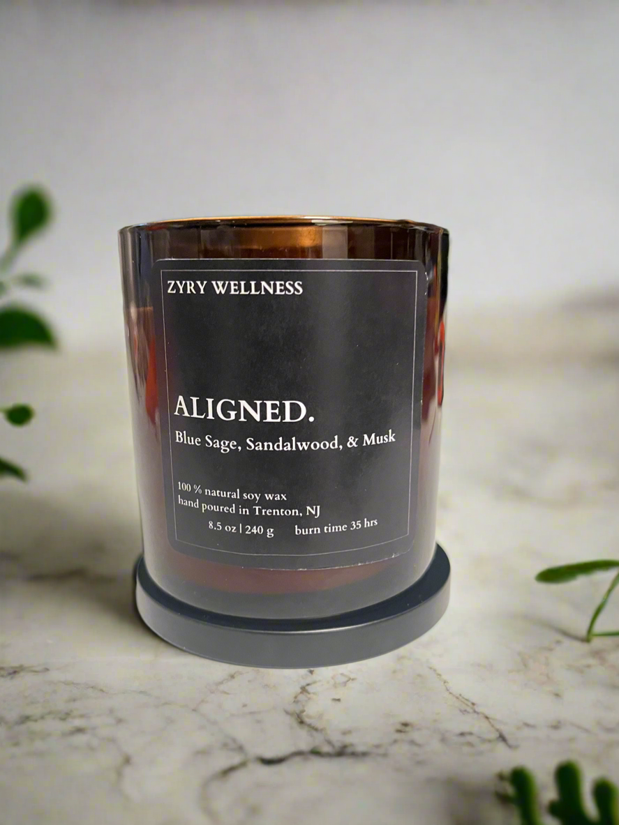 Aligned- Blue Sage, Sandalwood, Musk
