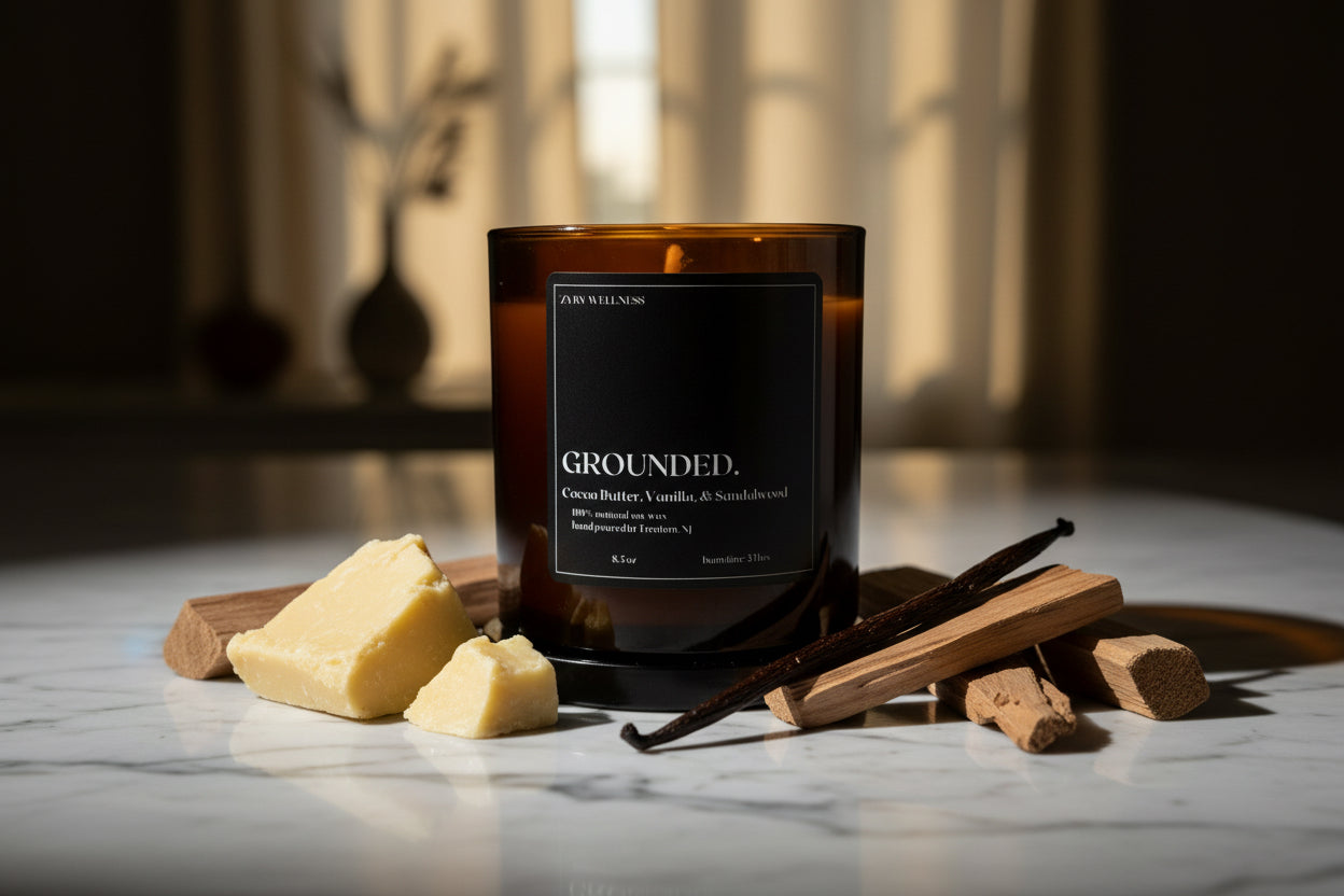 Grounded- Cocoa Butter, Sandalwood, Vanilla