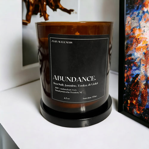 Abundance- Sea Salt, Jasmine, Tonka, Violet