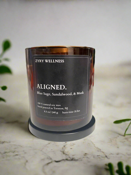 Aligned- Blue Sage, Sandalwood, Musk