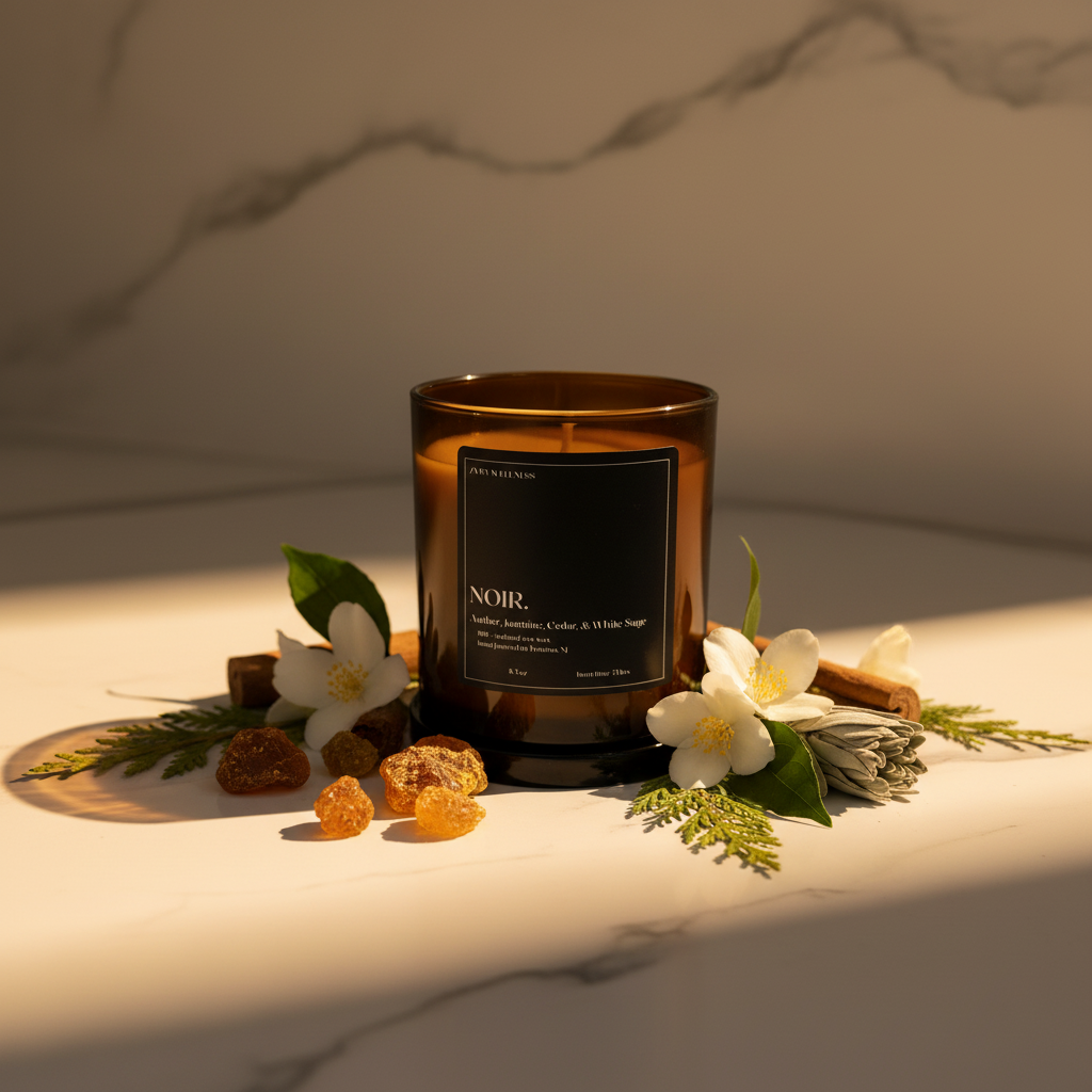 Noir- Amber, Jasmine, Cedar, White Sage