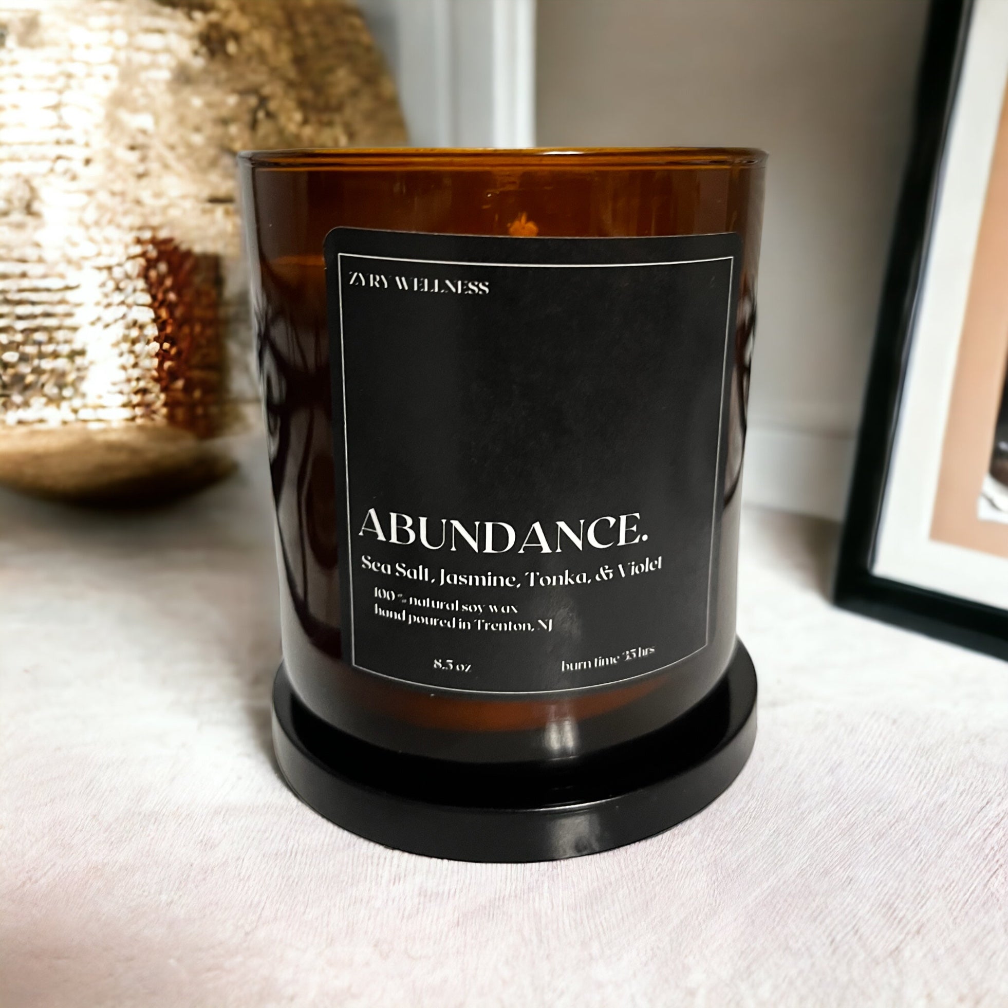 Abundance- Sea Salt, Jasmine, Tonka, Violet